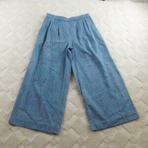 J. Crew Blue Wide Leg Pants